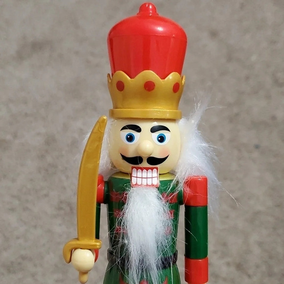 Christmas Holiday Nutcracker Soldiers Home Decor Set of 2 - Picture 6 of 7